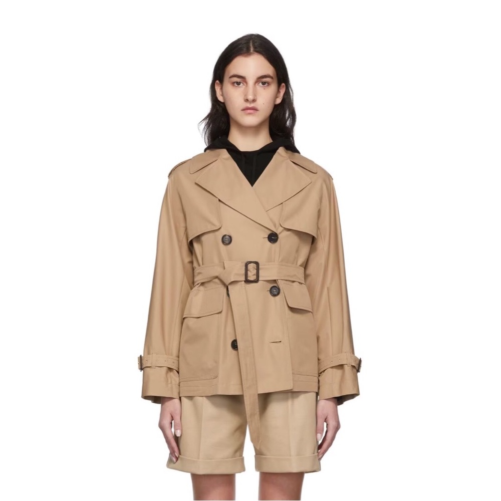 Max Mara trench coat - cabardine “ctrench” tan